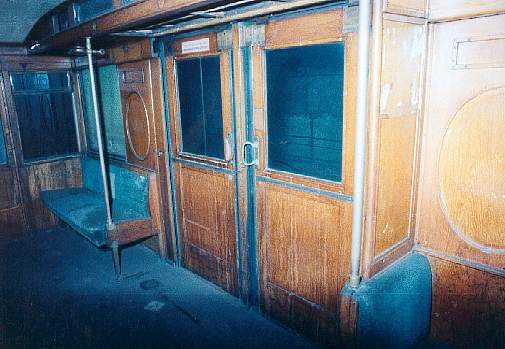 Innenansicht Wagen 515 - Längsansicht