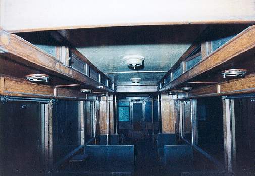 Innenansicht Wagen 515 - Türbereich