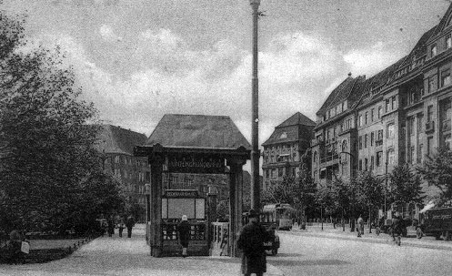 U-Bahnhof Reichskanzlerplatz um 1910