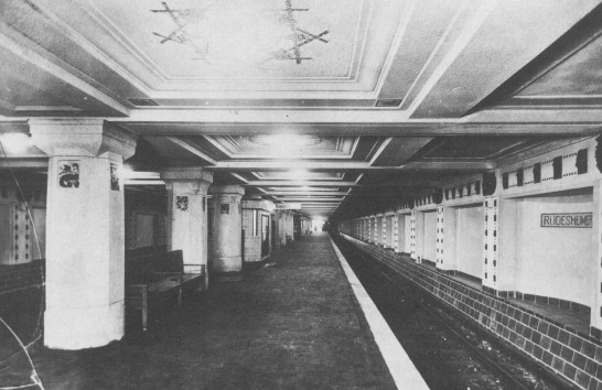 U-Bahnhof Rüdesheimer Platz 1913