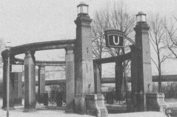 Zugang Heidelberger Platz 1970er