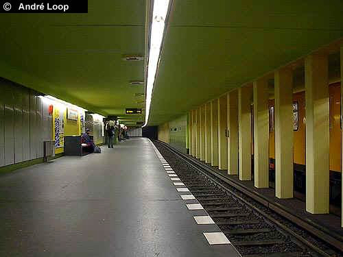 U-Bhf Bismarckstraße, oberer Bahnsteig